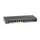 Netgear GS108PP No administrado Gigabit Ethernet (10/100/1000) Energía sobre Ethernet (PoE) Negro GS108PP-100EUS